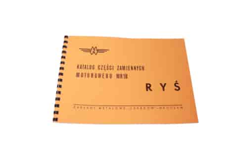 KATALOG CZĘŚCI ZAMIENNYCH ZMW RYŚ MR1B