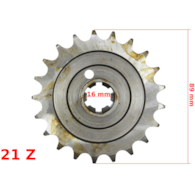 ZĘBATKA PRZÓD MZ ETZ 250 21z DI