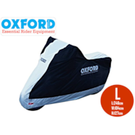 POKROWIEC NA MOTOCYKL OXFORD AQUATEX L KOLOR SREBRNY WODOODPORNY