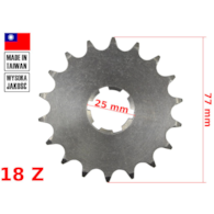 ZĘBATKA PRZÓD JAWA 350 18z TAIWAN
