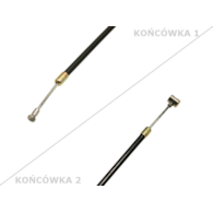 LINKA HAMULCA SIMSON SR50 SR80 CZARNA