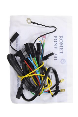 INSTALACJA ELEKTRYCZNA ROMET MOTORYNKA PONY 301 CZARNA ML