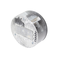 LAMPA TYŁ MZ OKRĄGŁA BIAŁA Z BIAŁYM ODBLASKIEM