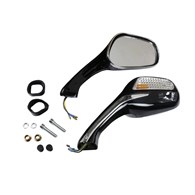 LUSTERKA M10 QY-222 CZARNE Z KIERUNKOWSKAZEM