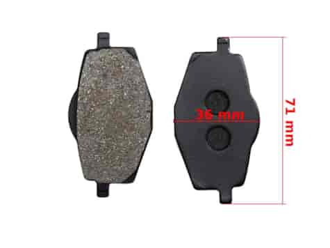 KLOCKI HAMULCOWE GY6 BAOTIAN SKUTER 4T
