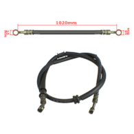 PRZEWÓD HAMULCOWY 1020mm GY6-50 BAOTIAN