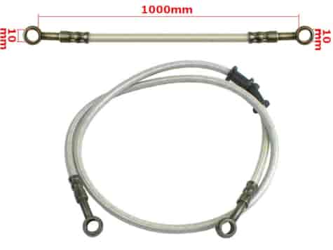 PRZEWÓD HAMULCOWY 1000mm ZIPP QUANTUM PRZÓD