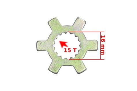 GWIAZDKA WARIATORA YAMAHA JOG