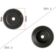 SPRZĘGŁO ROZRUSZNIKA KEEWAY LJ50 2T FI 16mm 15 FREZÓW