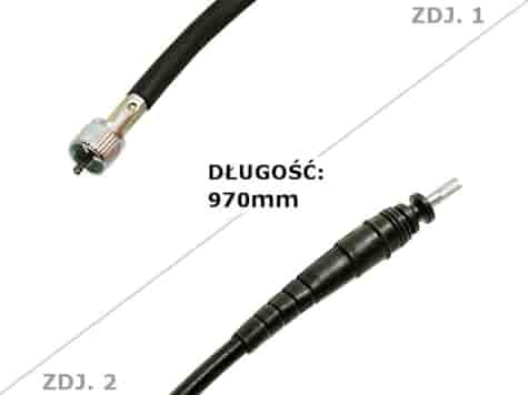 LINKA LICZNIKA GY6-50 PŁETWA WCISKANA PLASTIKOWA 970mm