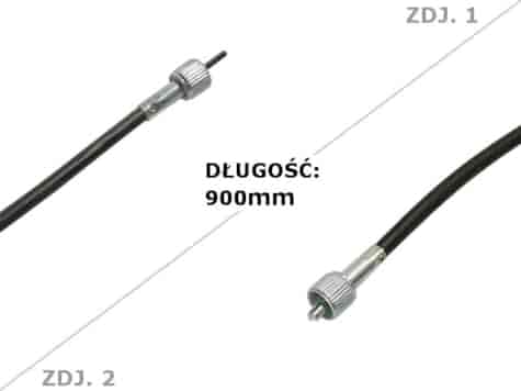 LINKA LICZNIKA GY6-50 PŁETWA 2xNAKRĘTKA 900mm