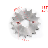 ZĘBATKA PRZÓD 428-16z ATV STREET CG-150 CG-200 ROB