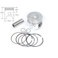 TŁOK GY6 125 52,5mm PIN 15mm STD