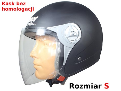 KASK SAFEBET HF-212 FLAT BLACK S (BRAK ECE)