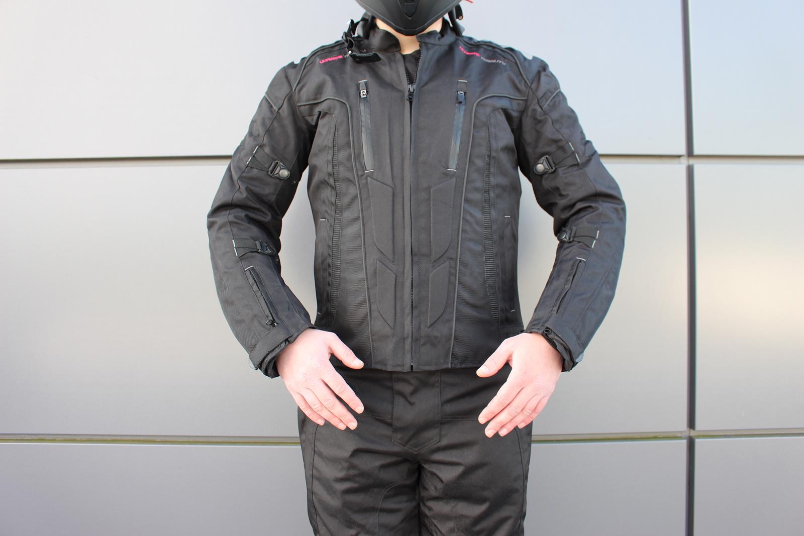 KURTKA TEKSTYLNA VIG-16501 CZARNA M