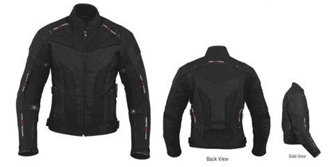 KURTKA TEKSTYLNA VIG-16505 CZARNA XL