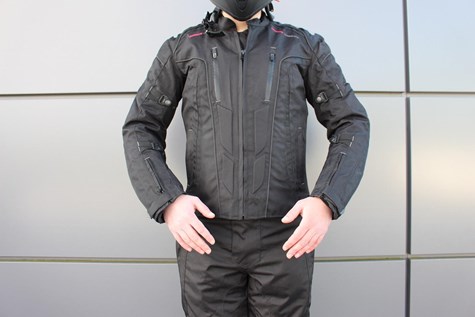 KURTKA TEKSTYLNA VIG-16501 CZARNA XL