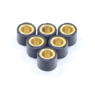 ROLKI WARIATORA 15x12mm 6,5gr APRILIA BENELLI MALAGUTI MBK YAMAHA RMS PASUJE DO MODELI: APRILIA-AMICO/AREA/GULLIVER/RALLY/SCARABEO/SR BENELLI-491/K2/NAKED/PEPE MALAGUTI-CENTRO/F10/F12/F15/YESTERDAY MBK-MACH G/SORRISO/BOOSTER/FORTE/FLIPPER/OVETTO