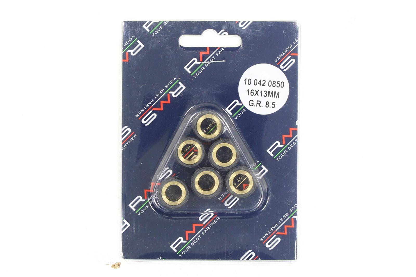 ROLKI WARIATORA 16x13mm 8,5gr PIAGGIO KYMCO RMS
