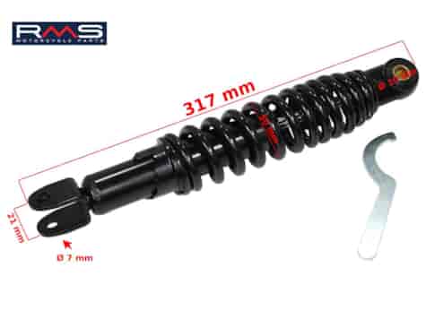 AMORTYZATOR TYŁ APRILIA SCARABEO 50-100 98-05r. RMS