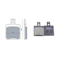KLOCKI HAMULCOWE APRILIA DUCATI YAMAHA MOTO GUZZI RMS