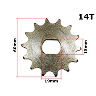 ZĘBATKA PRZÓD SIMSON S51 14z M