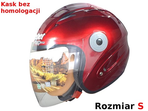 KASK SAFEBET HF-210 BURGUNDY S (BRAK ECE)