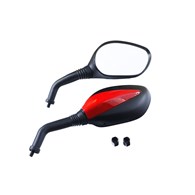 LUSTERKA M8 BAOTIAN GY6-50 CZARNO/CZERWONE