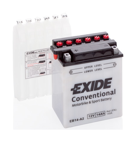 AKUMULATOR EXIDE YB14-A2 / EB14-A2 14Ah