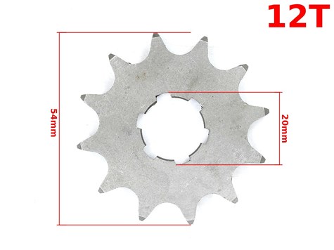 ZĘBATKA PRZÓD WSK 125 12z M