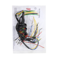 INSTALACJA ELEKTRYCZNA WFM M06 LICZNIK W PÓŁCE CZARNA ML