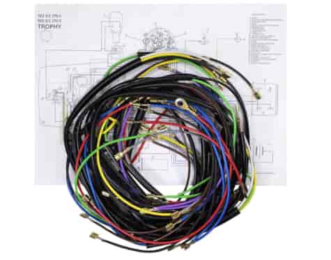 INSTALACJA ELEKTRYCZNA MZ ES 250 250/1 250/2 TROPHY