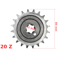 ZĘBATKA PRZÓD MZ ETZ 250 20z DI