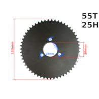 ZĘBATKA TYŁ POCKET 25H 55z HB