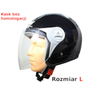 KASK SAFEBET HF-212 BLACK L (BRAK ECE)