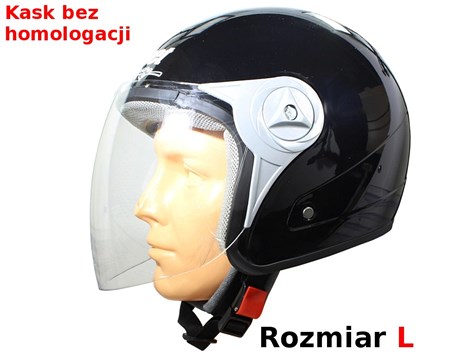 KASK SAFEBET HF-212 BLACK L (BRAK ECE)