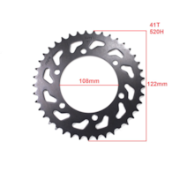 ZĘBATKA TYŁ SUNSTAR STALOWA SUNR1-3471-41
