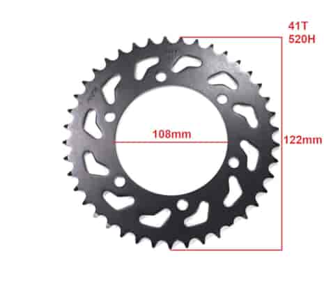 ZĘBATKA TYŁ SUNSTAR STALOWA SUNR1-3471-41