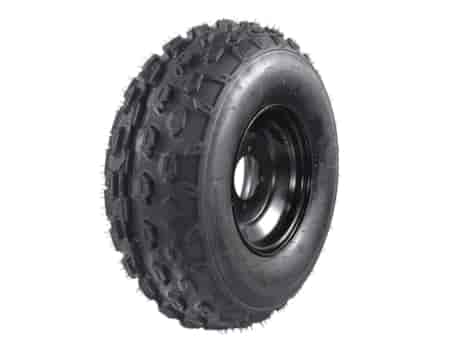 FELGA Z OPONĄ KOŁO ATV 8'' 19x7x8 4 ŚRUBY PRZÓD