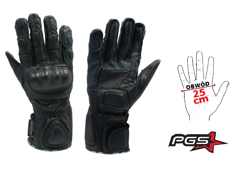 RĘKAWICZKI 786-2508 BLACK XXL