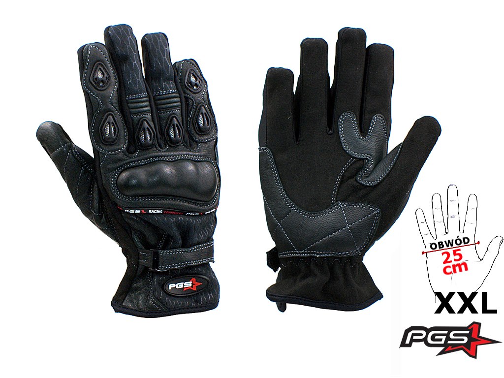 RĘKAWICZKI 786-2516 BLACK XXL