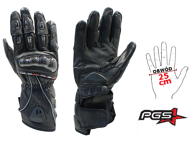 RĘKAWICZKI 786-2528 BLACK XXL