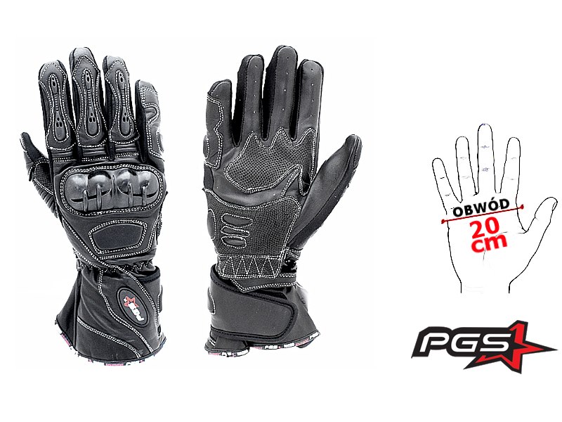 RĘKAWICZKI 786-5250 BLACK S