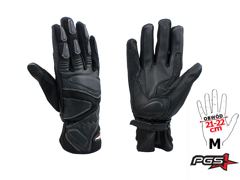 RĘKAWICZKI 786-1835 BLACK M