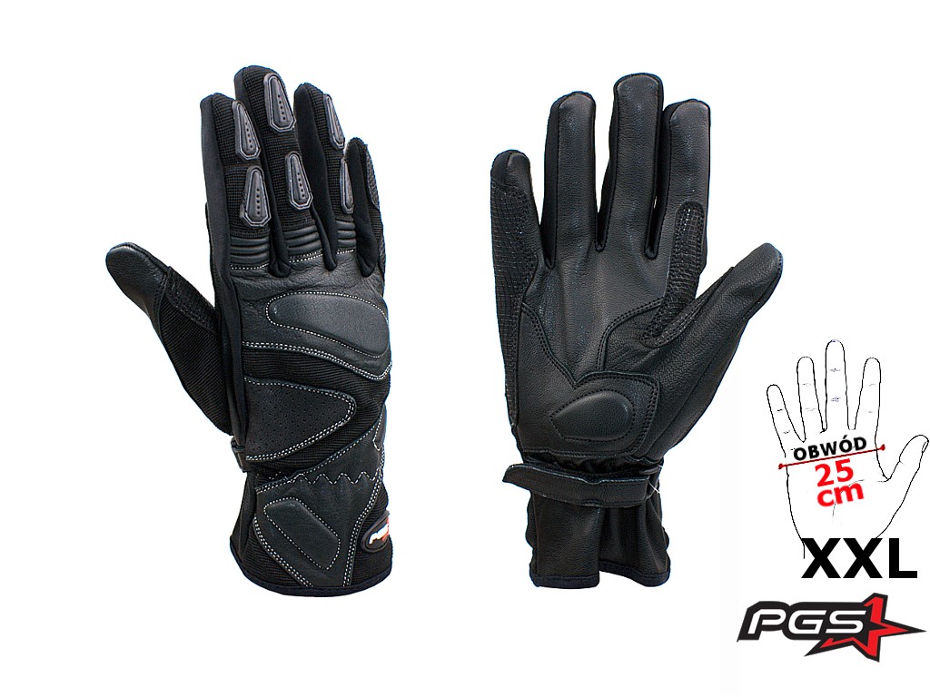 RĘKAWICZKI 786-1835 BLACK XXL