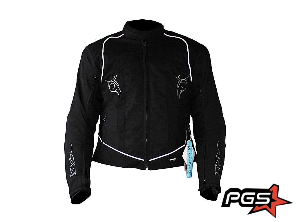 KURTKA TEKSTYLNA DAMSKA PGS 786-2336 CZARNA XS