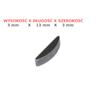 KLIN WAŁU GY6-50 SKUTER BAOTIAN BARTON BENZER ITALJET ROMET ROUTER QUANTUM ZIPP