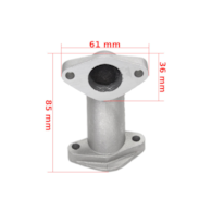 KRÓCIEC GAŹNIKA ATV 110/125 H-85mm FI 24mm