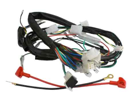 INSTALACJA ELEKTRYCZNA STREET MOTOROWER SILNIK POZIOMY Z OZNACZENIEM 139FMB, 147FMD, 152FMH, 154FMI WYSTĘPUJĄCY W CHIŃSKIE MOTOROWERY STREET