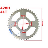 ZĘBATKA TYŁ 428-41z STREET MOTOROWER